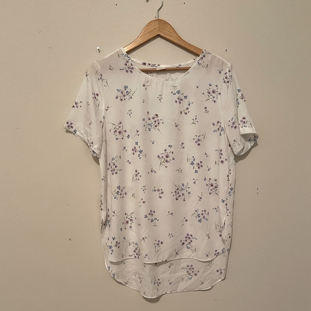Kaileigh long floral top